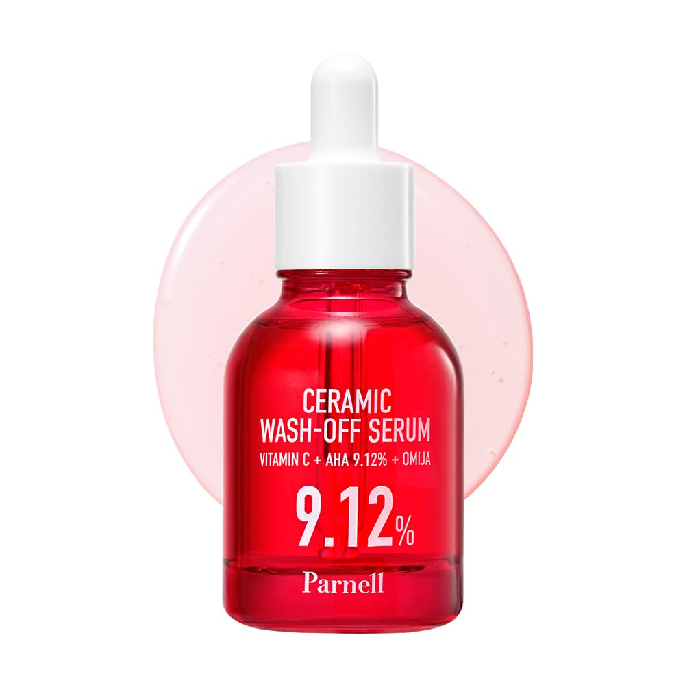 Amazon.com: Parnell AHA 9.12% Omija Ceramic Wash-Off Serum | 1